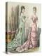 Paris Fashion, from 'Journal Des Demoiselles' Published Dupuy Paris, 1878 (Colour Litho)-French-Premier Image Canvas