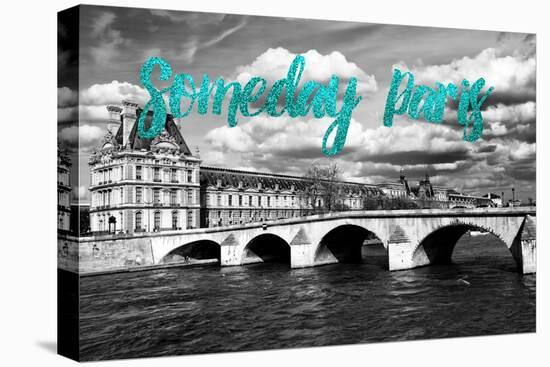 Paris Fashion Series - Someday Paris - The Louvre III-Philippe Hugonnard-Premier Image Canvas