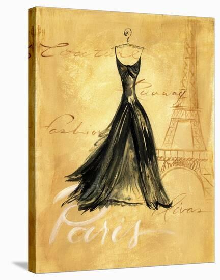 Paris Fashion-Jennifer Sosik-Stretched Canvas