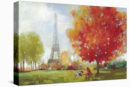 Paris Field-Allison Pearce-Stretched Canvas