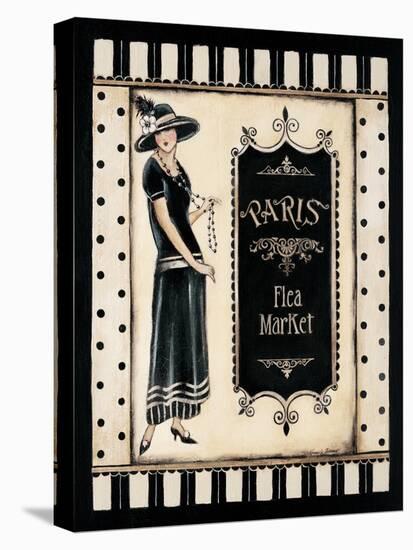 Paris Flea Market-Kimberly Poloson-Stretched Canvas