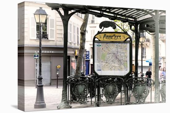 Paris Focus - Metro Abbesses-Philippe Hugonnard-Premier Image Canvas