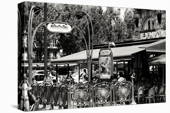 Paris Focus - Metropolitain Saint Michel-Philippe Hugonnard-Premier Image Canvas