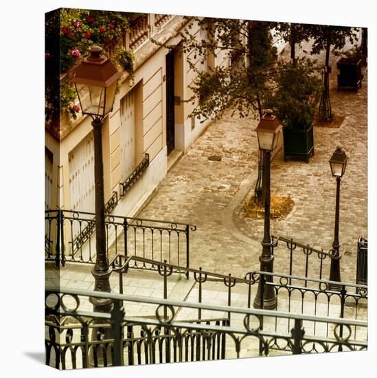 Paris Focus - Stairs of Montmartre-Philippe Hugonnard-Premier Image Canvas