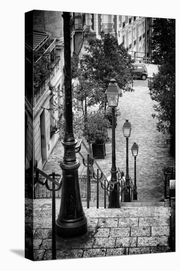 Paris Focus - Stairs of Montmartre-Philippe Hugonnard-Premier Image Canvas