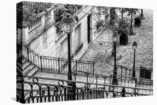 Paris Focus - Stairs of Montmartre-Philippe Hugonnard-Premier Image Canvas