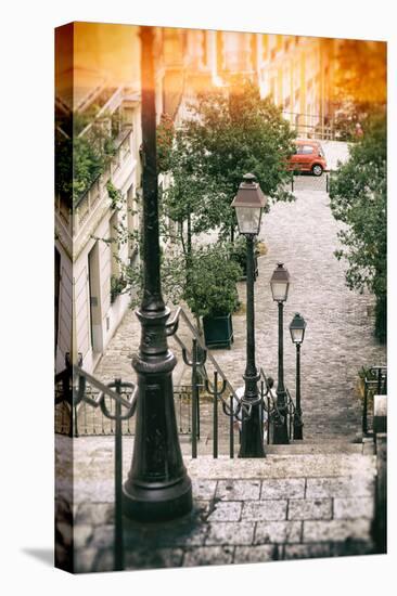 Paris Focus - Stairs of Montmartre-Philippe Hugonnard-Premier Image Canvas