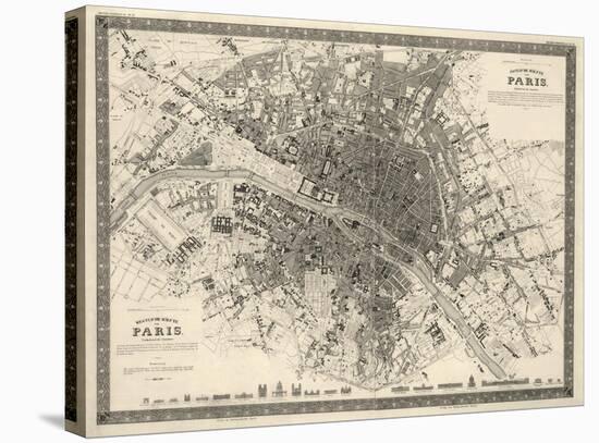 Paris, France, c.1860-null-Stretched Canvas