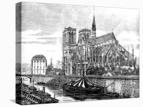 Paris, France - Notre-Dame-Felix Thorigny-Premier Image Canvas