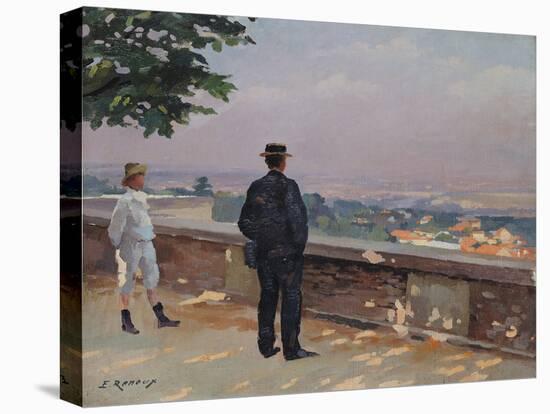 Paris from the Observatory at Meudon-Jules Ernest Renoux-Premier Image Canvas