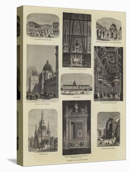 Paris Illustrated-Auguste Victor Deroy-Premier Image Canvas