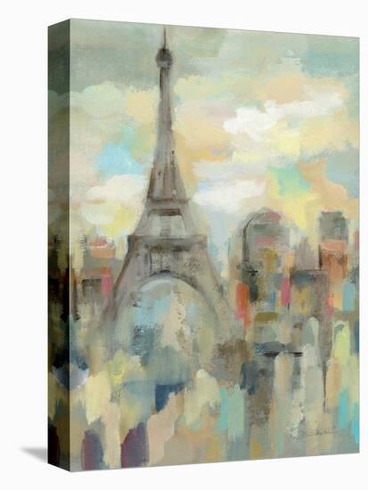 Paris Impression-Silvia Vassileva-Stretched Canvas