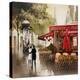 Paris in the Rain-E. Anthony Orme-Stretched Canvas