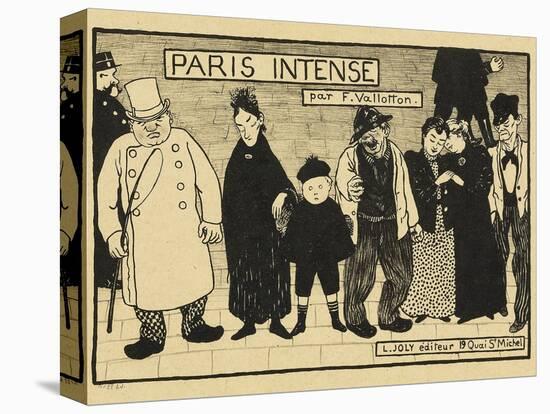 Paris Intense, 1893-94-Félix Vallotton-Premier Image Canvas