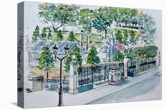Paris, Jardin Des Tuileries-Anthony Butera-Premier Image Canvas