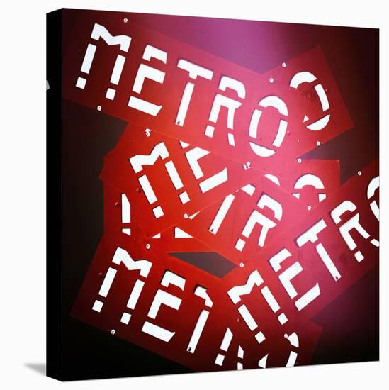 Paris Metro Signs-Philippe Hugonnard-Premier Image Canvas