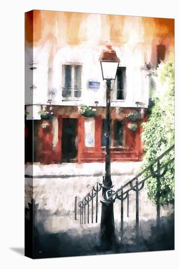 Paris Montmartre Stairs-Philippe Hugonnard-Premier Image Canvas