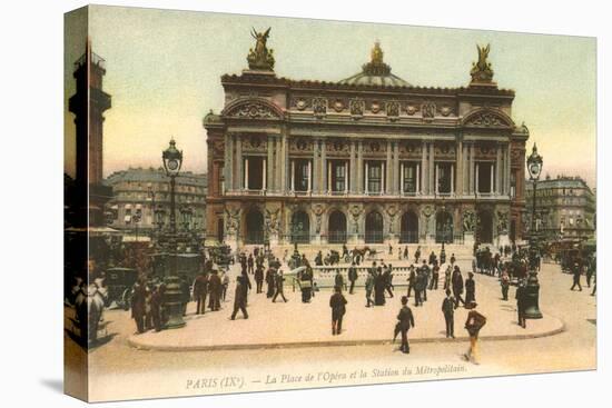 Paris Opera House-null-Stretched Canvas