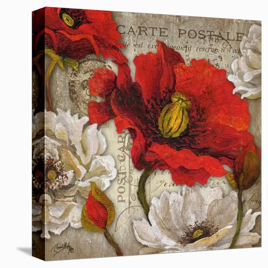 Paris Postcard II-Elizabeth Medley-Stretched Canvas