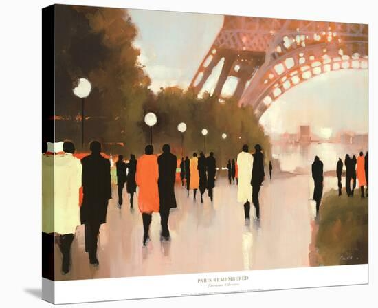 Paris Remembered-Lorraine Christie-Stretched Canvas