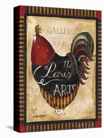 Paris Rooster II-Jennifer Garant-Premier Image Canvas