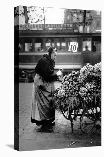 Paris, Saleswoman of Violets-Brothers Seeberger-Premier Image Canvas