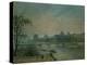 Paris: Seine River and Louvre Palace, 1903-Camille Pissarro-Premier Image Canvas