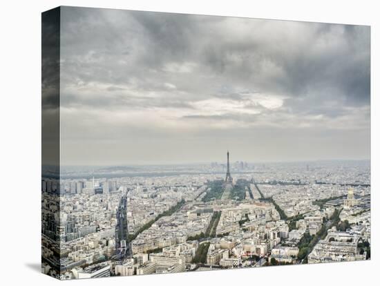 Paris skyline with the Eiffel Tower-Raimund Koch-Premier Image Canvas