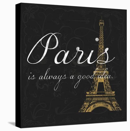 Paris Square GB-Lauren Gibbons-Stretched Canvas