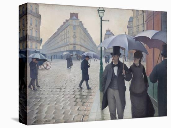 Paris Street; Rainy Day, 1877-Gustave Caillebotte-Premier Image Canvas