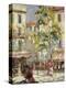 Paris Street Scene-Joseph Alfred Terry-Premier Image Canvas