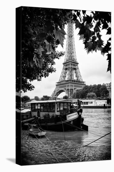 Paris sur Seine Collection - The Eiffel Tower and the Quays III-Philippe Hugonnard-Premier Image Canvas