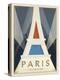 Paris, the City of Light-Anderson Design Group-Stretched Canvas