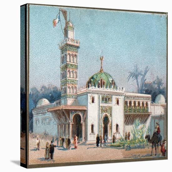 Paris Universal Exhibition of 1889 : The arab mosque-French School-Premier Image Canvas