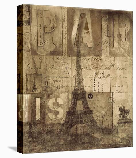 Paris Valentine-Dawne Polis-Stretched Canvas