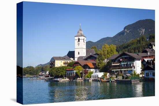 Parish Church, St. Wolfgang, Wolfgangsee Lake, Flachgau, Salzburg, Upper Austria, Austria, Europe-Doug Pearson-Premier Image Canvas