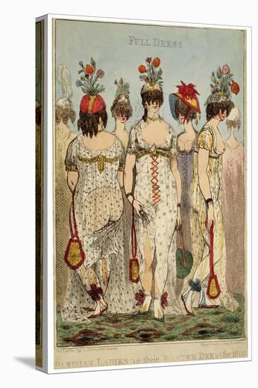 Parisian Ladies in their Full Winter Dress for 1800, 1799-James Gillray-Premier Image Canvas