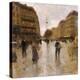 Parisian Street Scene-Luigi Loir-Premier Image Canvas