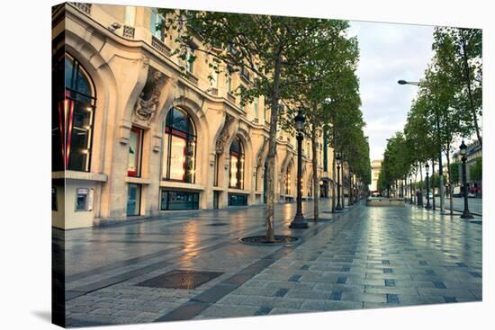 Parisian Street-Joseph Eta-Stretched Canvas