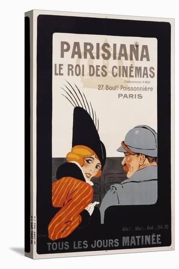 Parisiana Le Roi Des Cinemas Poster-R. Pichon-Premier Image Canvas