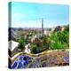 Park-Guell in Barcelona, Spain.-Vladitto-Premier Image Canvas