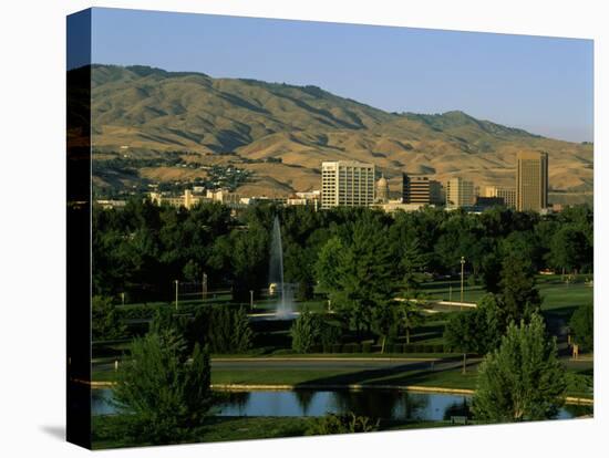 Park in a City, Ann Morrison Park, Boise, Ada County, Idaho, USA-null-Premier Image Canvas
