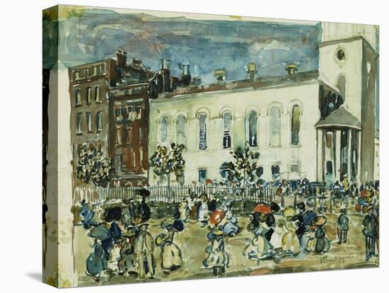 Park Street Church, Boston, C.1905-1907-Maurice Brazil Prendergast-Premier Image Canvas