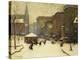 Park Street Church in Snow, 1913-Arthur Clifton Goodwin-Premier Image Canvas