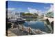 Parliament Building and Constitution River, Bridgetwon, St. Michael, Barbados, West Indies, Caribbe-Frank Fell-Premier Image Canvas