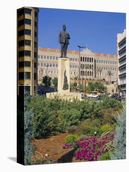 Parliament, Grand Serail, Beirut, Lebanon, Middle East, North Africa-Charles Bowman-Premier Image Canvas