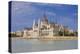 Parliament on the Banks of the River Danube, Budapest, Hungary, Europe-Michael Runkel-Premier Image Canvas