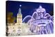 Parliament Quebec City atNight-null-Stretched Canvas