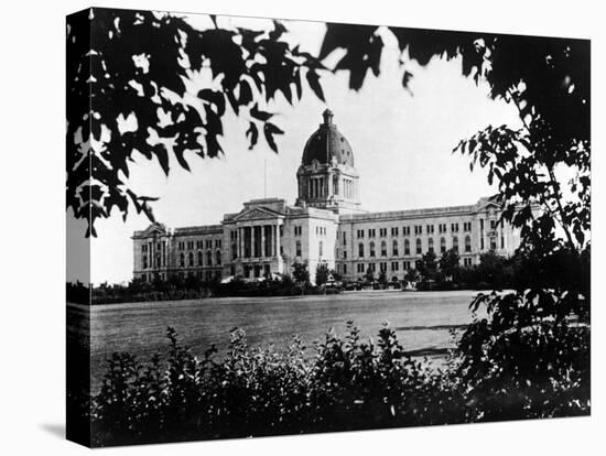 Parliment Building in the Saskatchewan Legislature, Regina, Canada-null-Premier Image Canvas