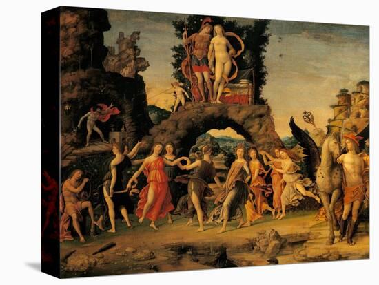 Parnassus-Andrea Mantegna-Stretched Canvas